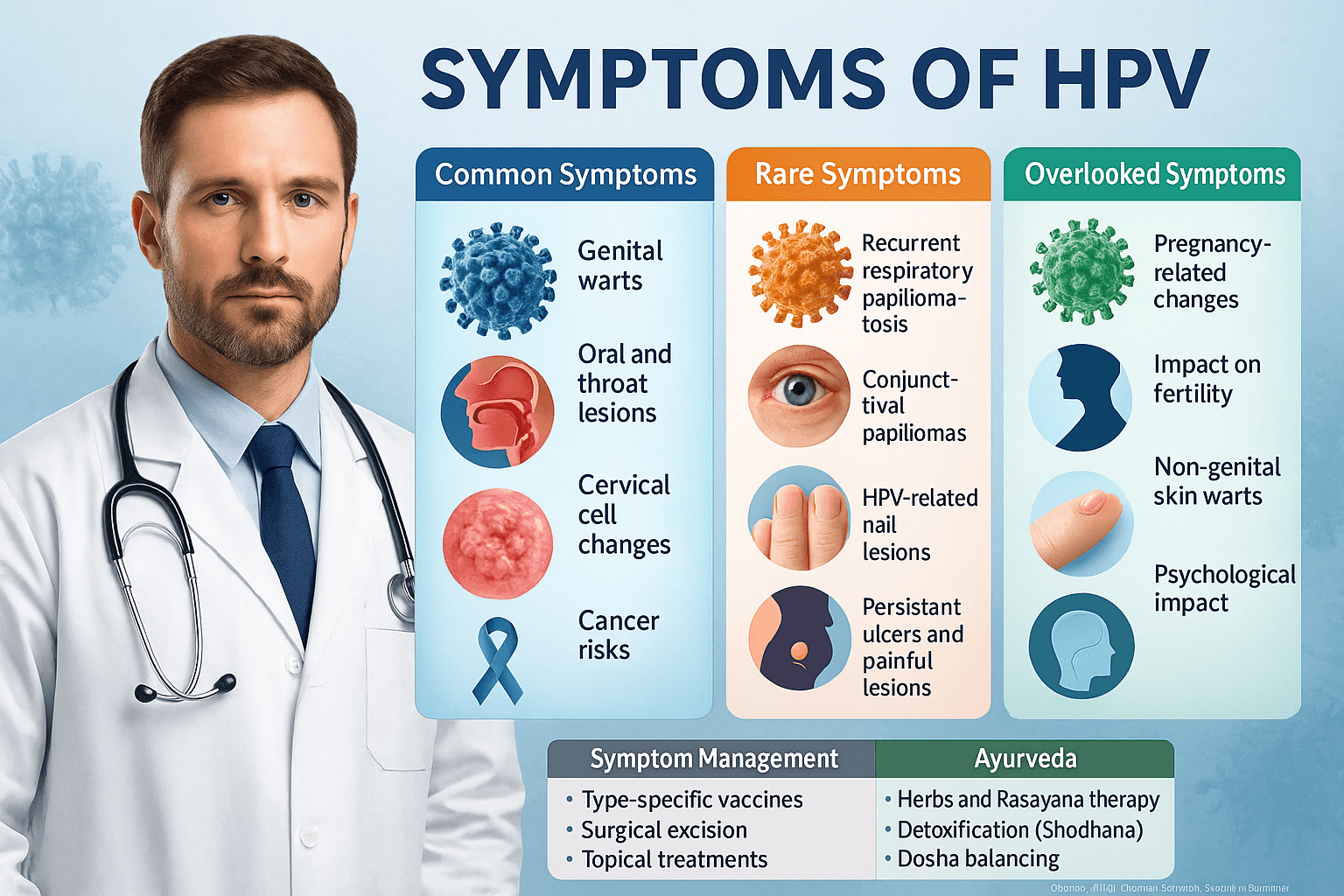 Symptoms of hpv