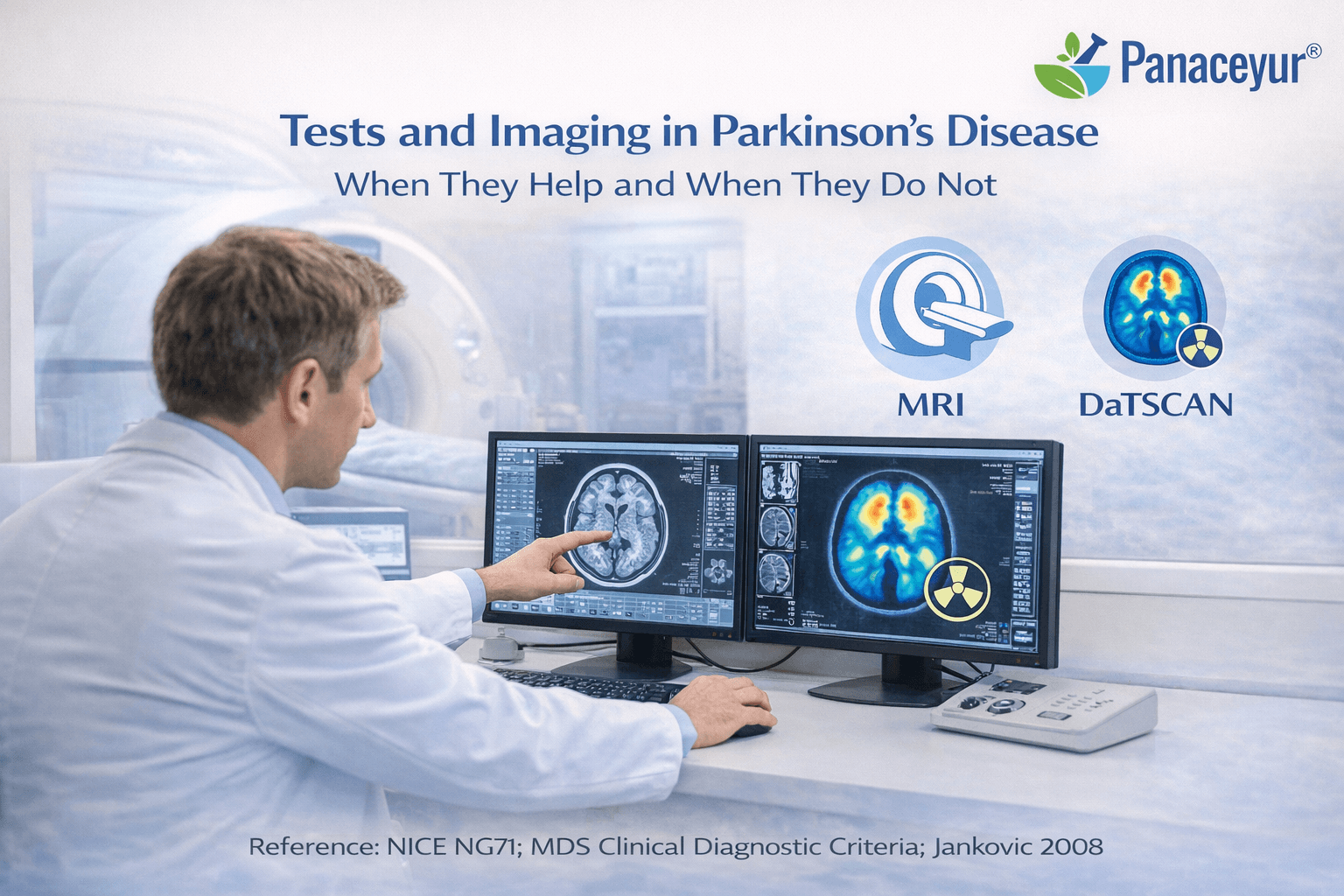 Tests and imaging in parkinsons disease when they help and when they do not