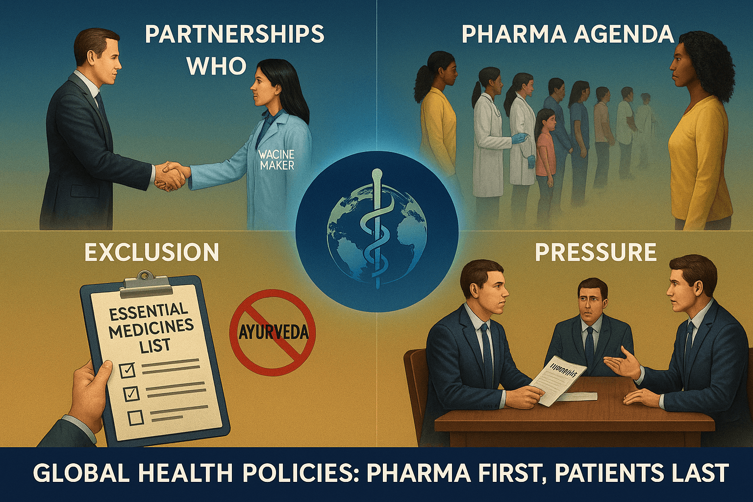 The politics of global health organizations