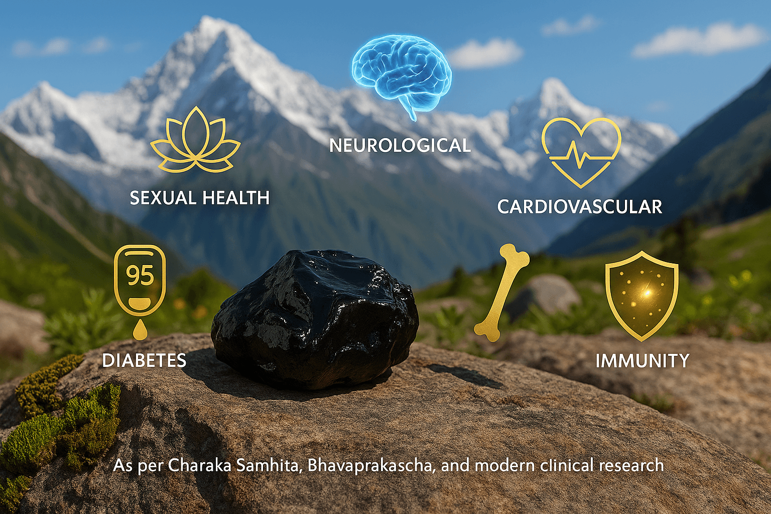 Pure Himalayan Shilajit- Benefits, Uses, &Amp; Ayurveda Guide 4 Therapeutic applications