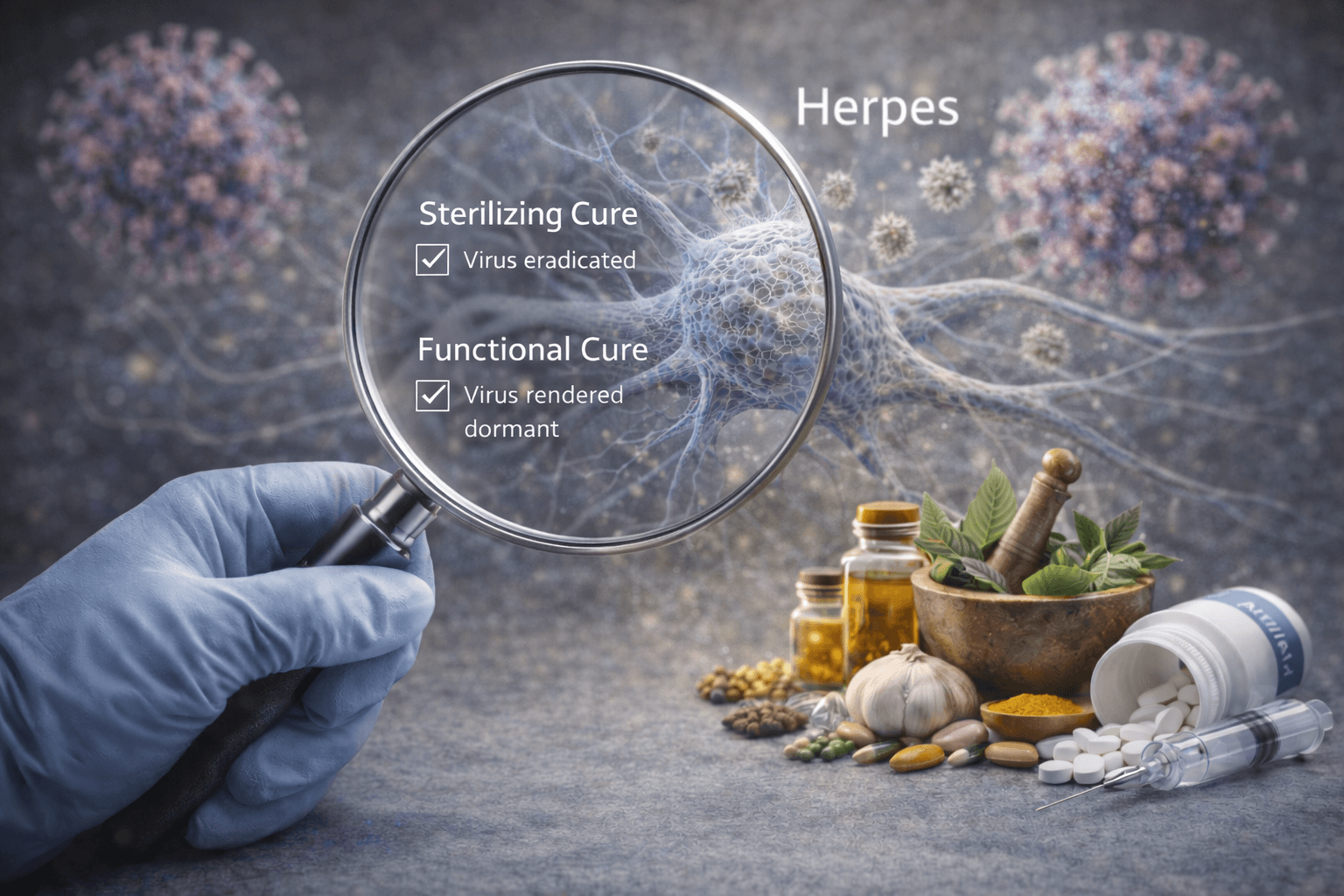 Can Herpes Be Cured Permanently? Real Cure Approach 3 What a permanent cure means scientifically