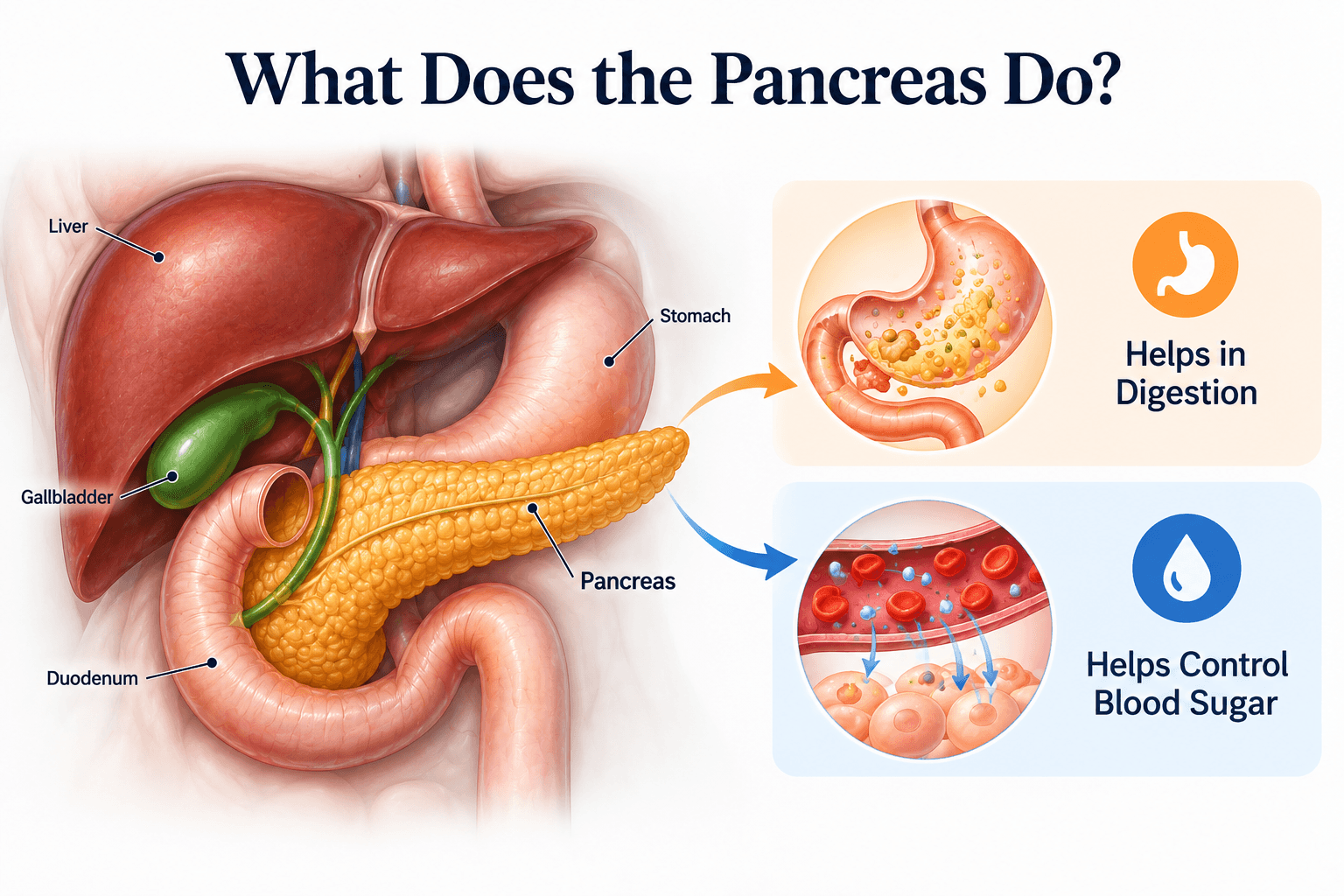 Pancreatic Cancer: Ayurvedic Approach, Causes, Treatment 2 What does pancreas do