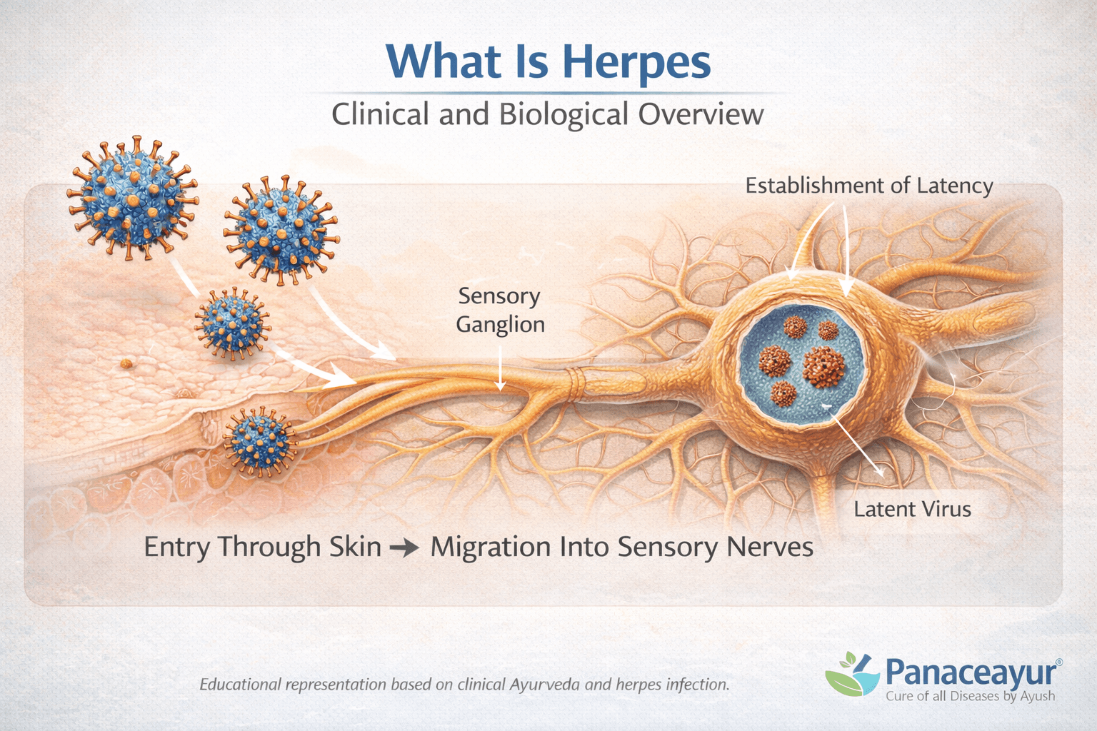 Ayurvedic Cure For Herpes- Root Cause Viral Elimination Explained 2 What is herpes 1