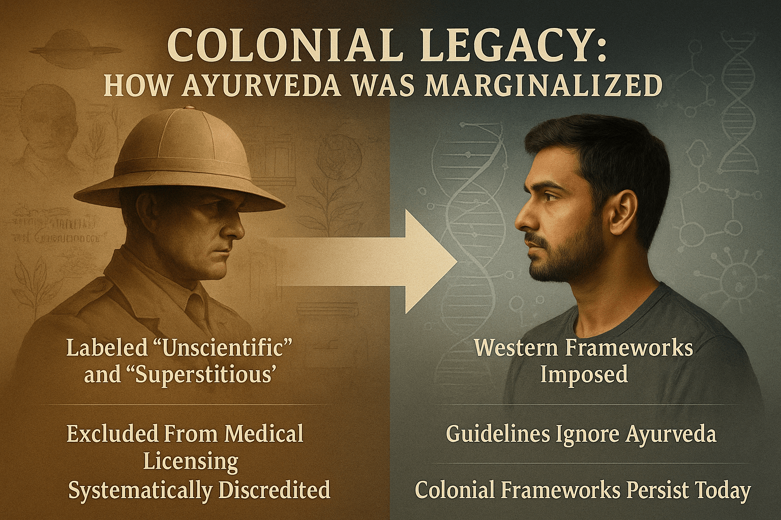 Why ayurveda is ignored in mainstream guidelines