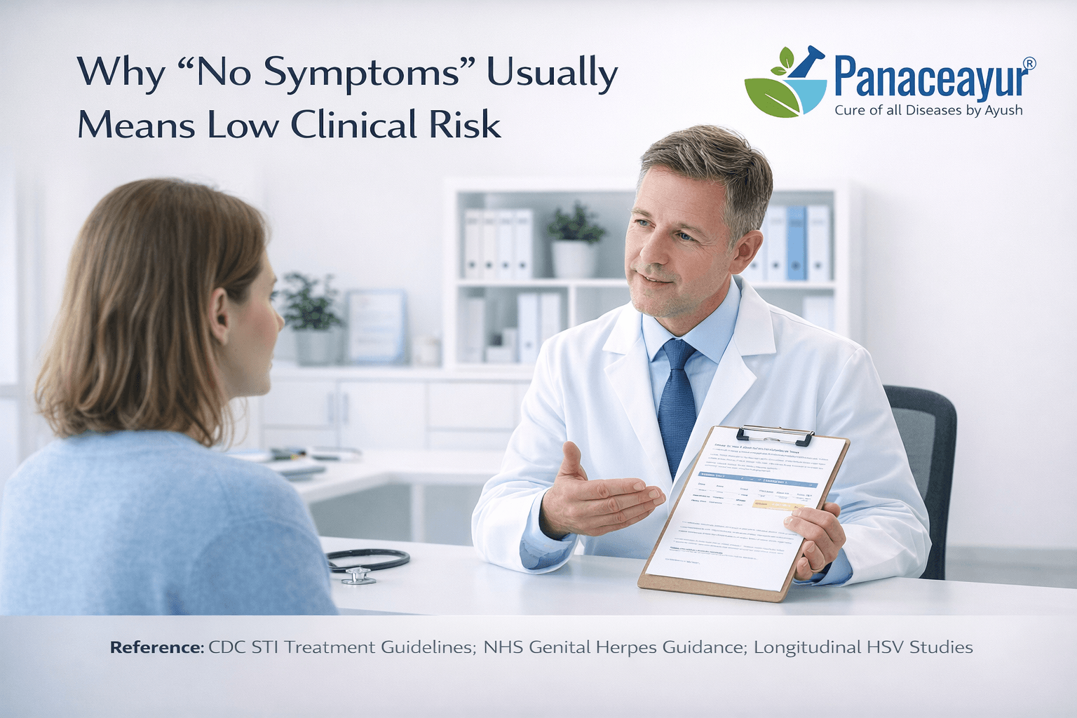 Why doctors rarely test without symptoms