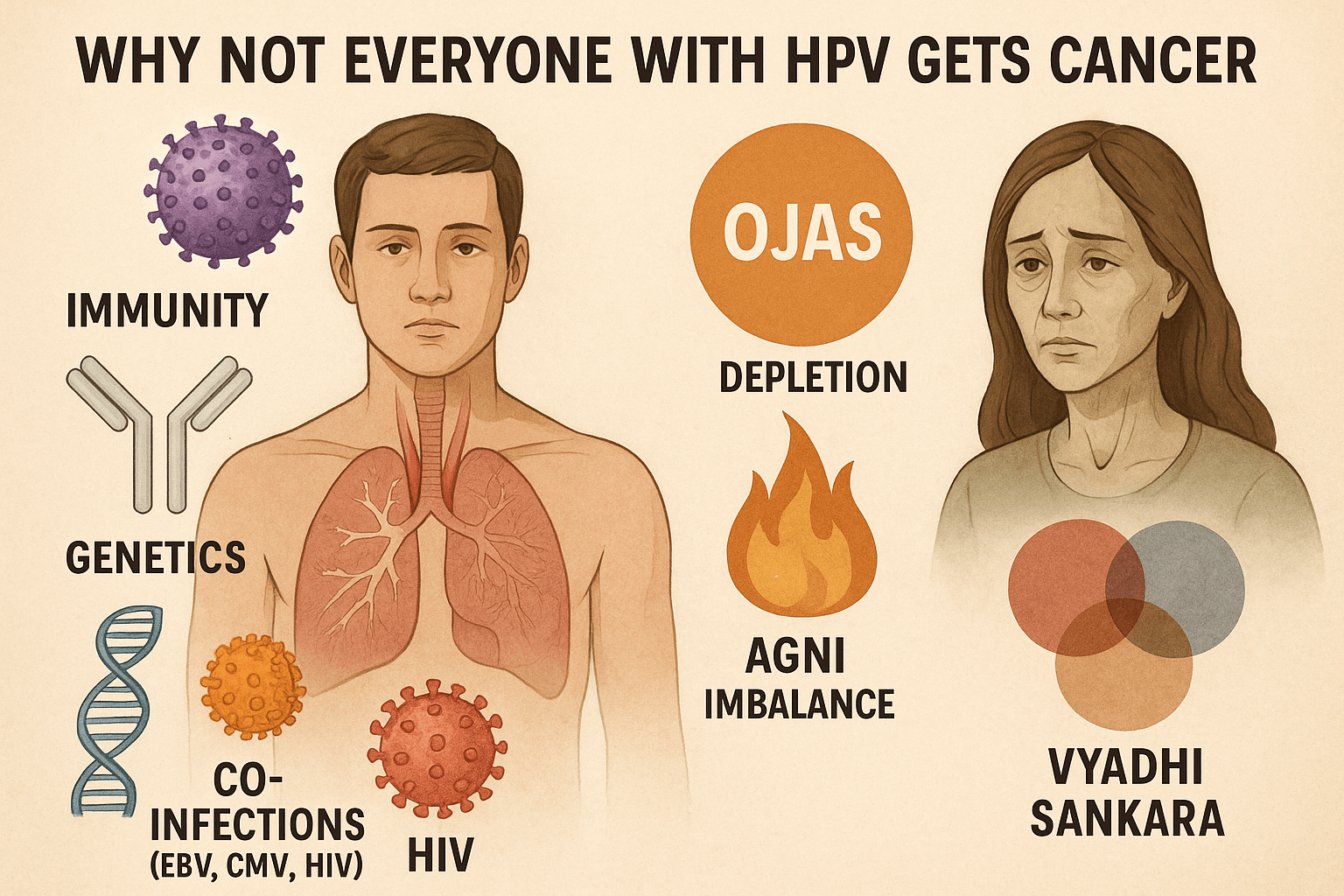Why Not Everyone with HPV Gets Cancer