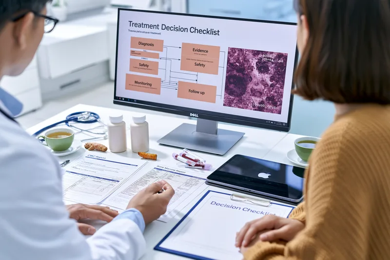Assess natural treatment for leukemia before decision
