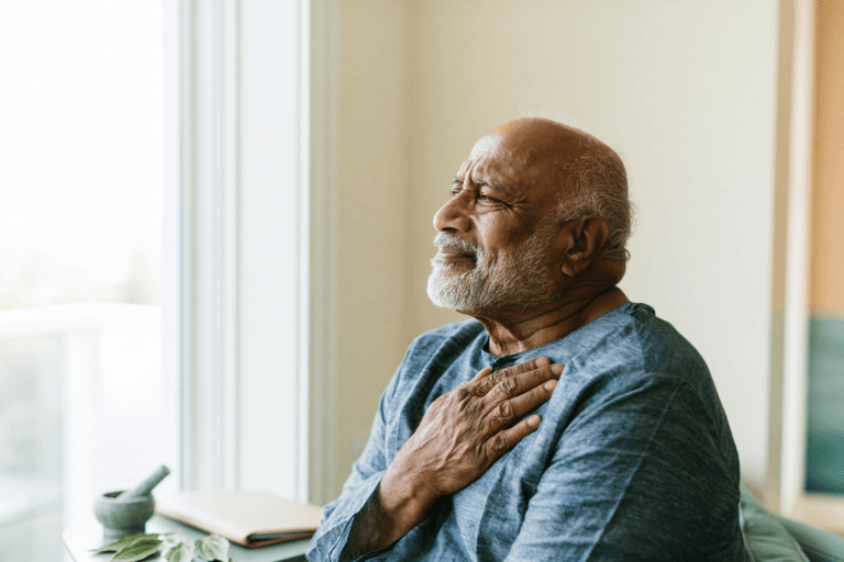 Home 1 Ayurvedic treatment for pleural mesothelioma without surgery with an older patient receiving supportive care.