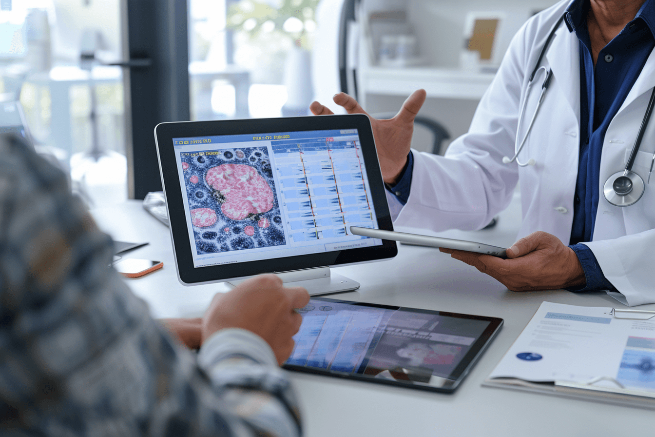 Biomarker testing metastatic esophageal cancer