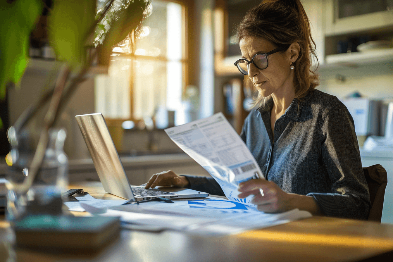 Patient reviewing ca 19-9 report and deciding next steps