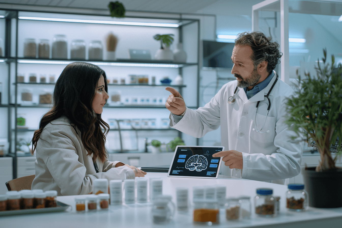 Clinical ayurvedic treatment planning for glioma with integrative doctor consultation and herbal support