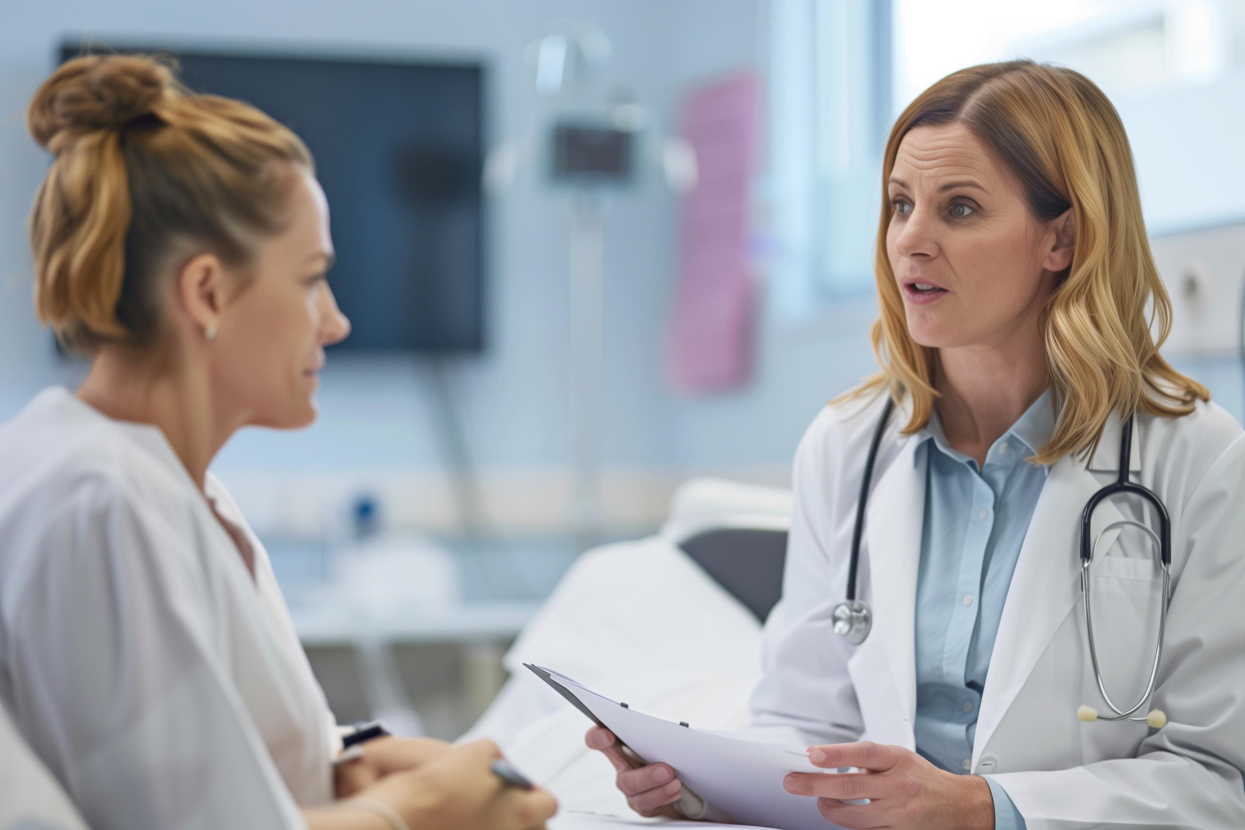Early Symptoms Of Pancreatic Cancer Often Misdiagnosed Patient discussing mild symptoms with doctor before pancreatic cancer diagnosis