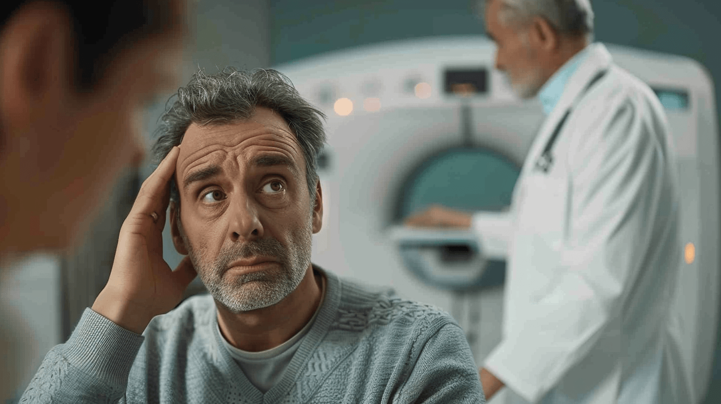 Glioma causes unclear mri analysis