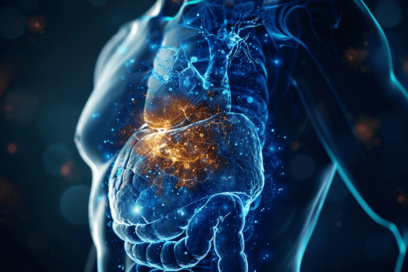 Early hidden stage of pancreatic cancer showing subtle internal changes before diagnosis