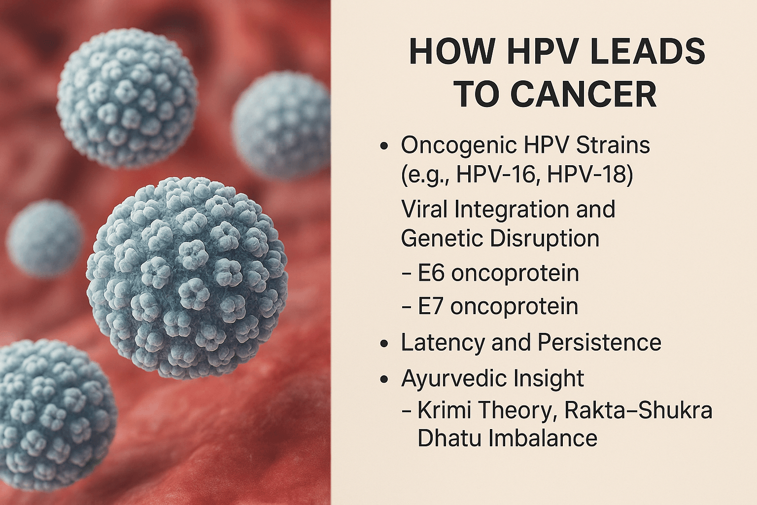 how hpv leads to cancer