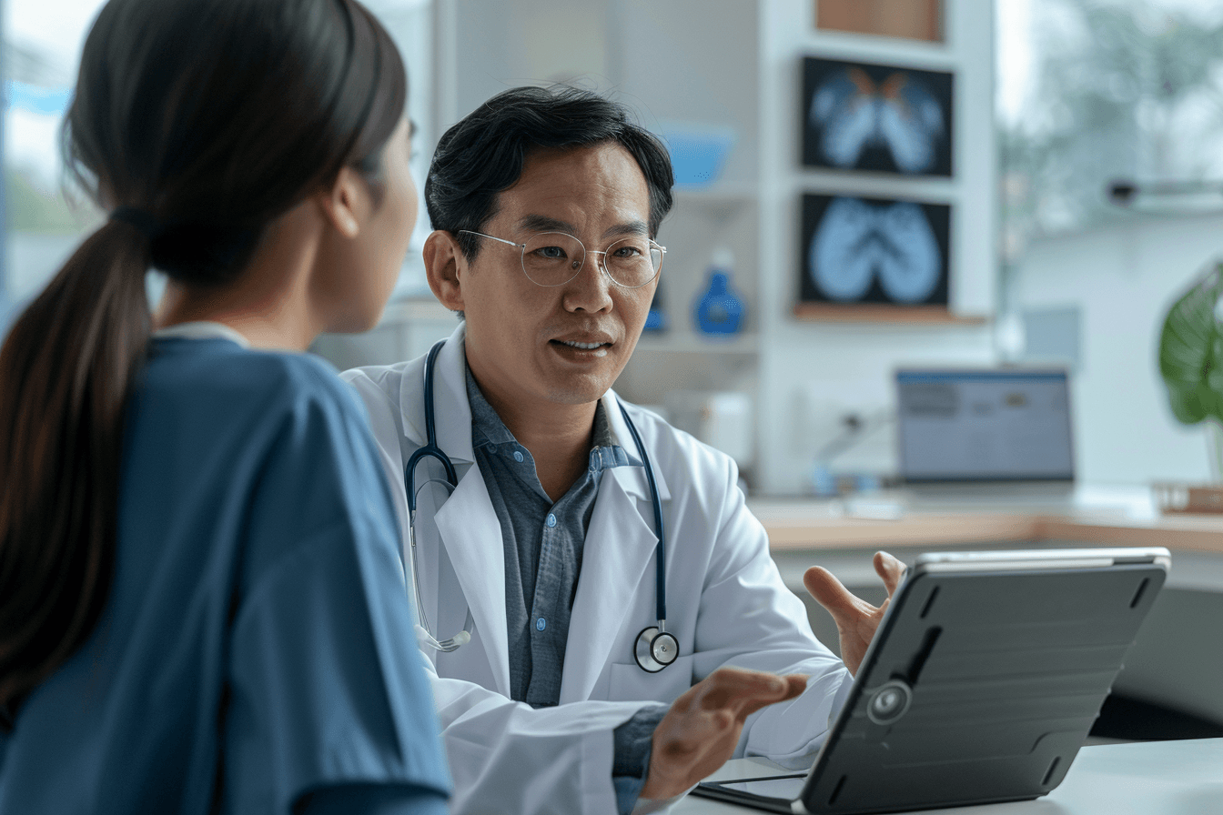 Whole body view showing thyroid parathyroid glands and calcium balance in hyperparathyroidism