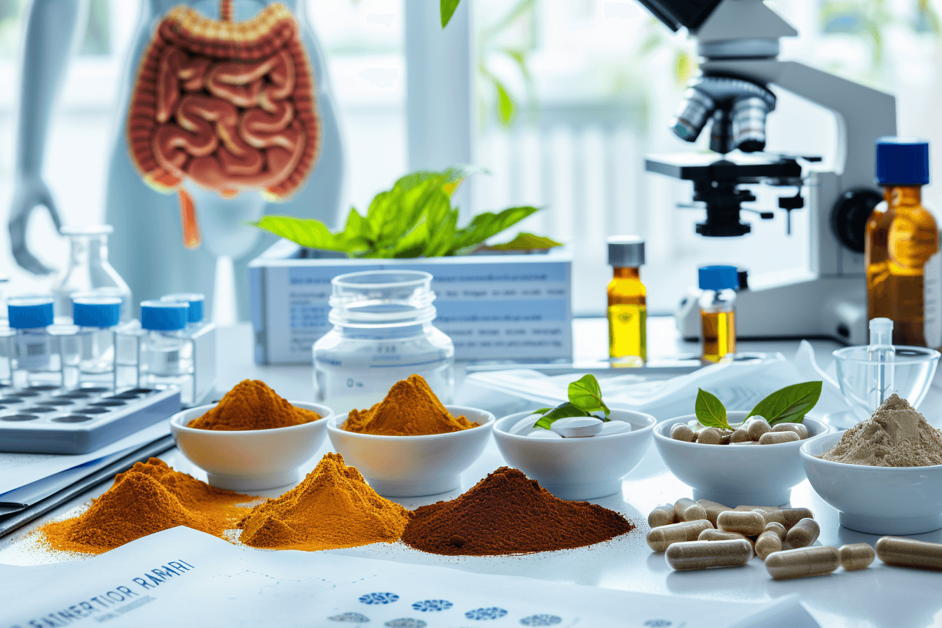 Modern scientific research ayurvedic herbs colorectal cancer