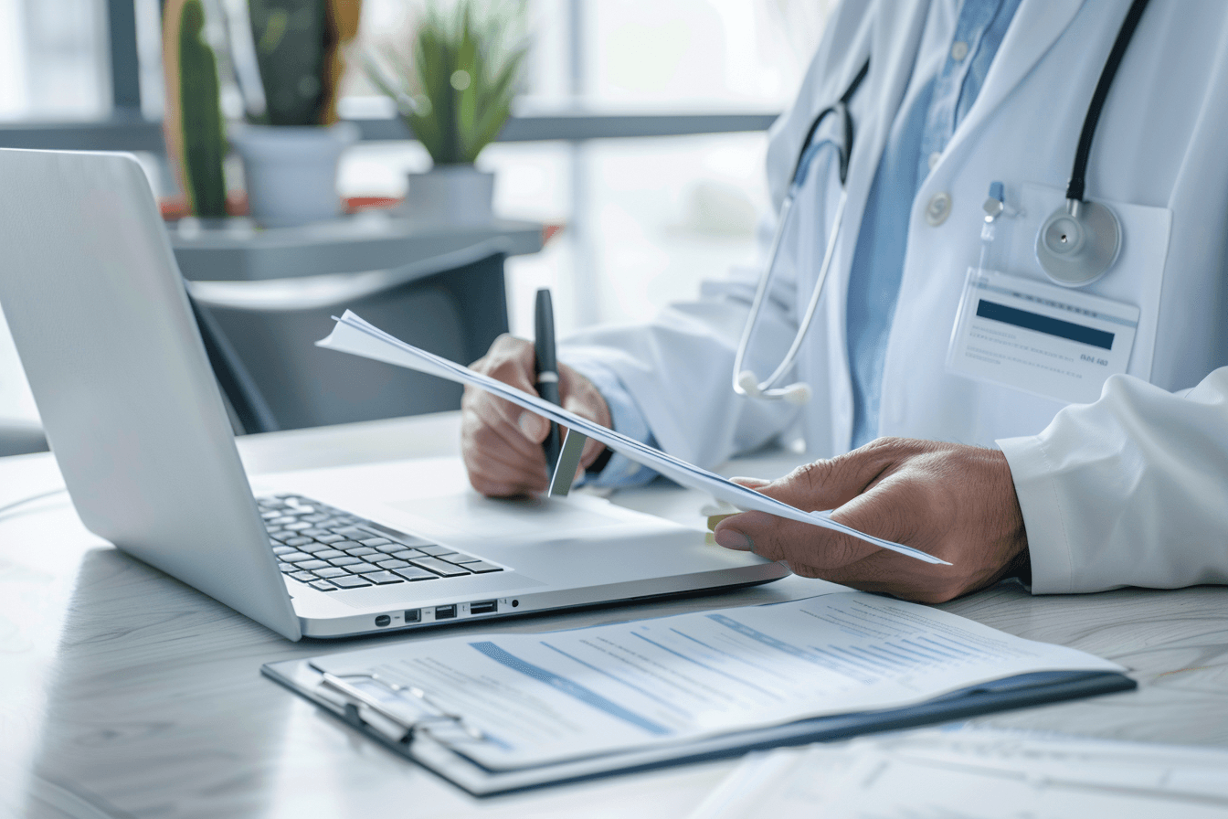 Nccih Safety Recommendations For Alternative Treatment In Pancreatic Cancer Healthcare professional reviewing medical safety documents representing nccih guidance on alternative treatment pancreatic cancer