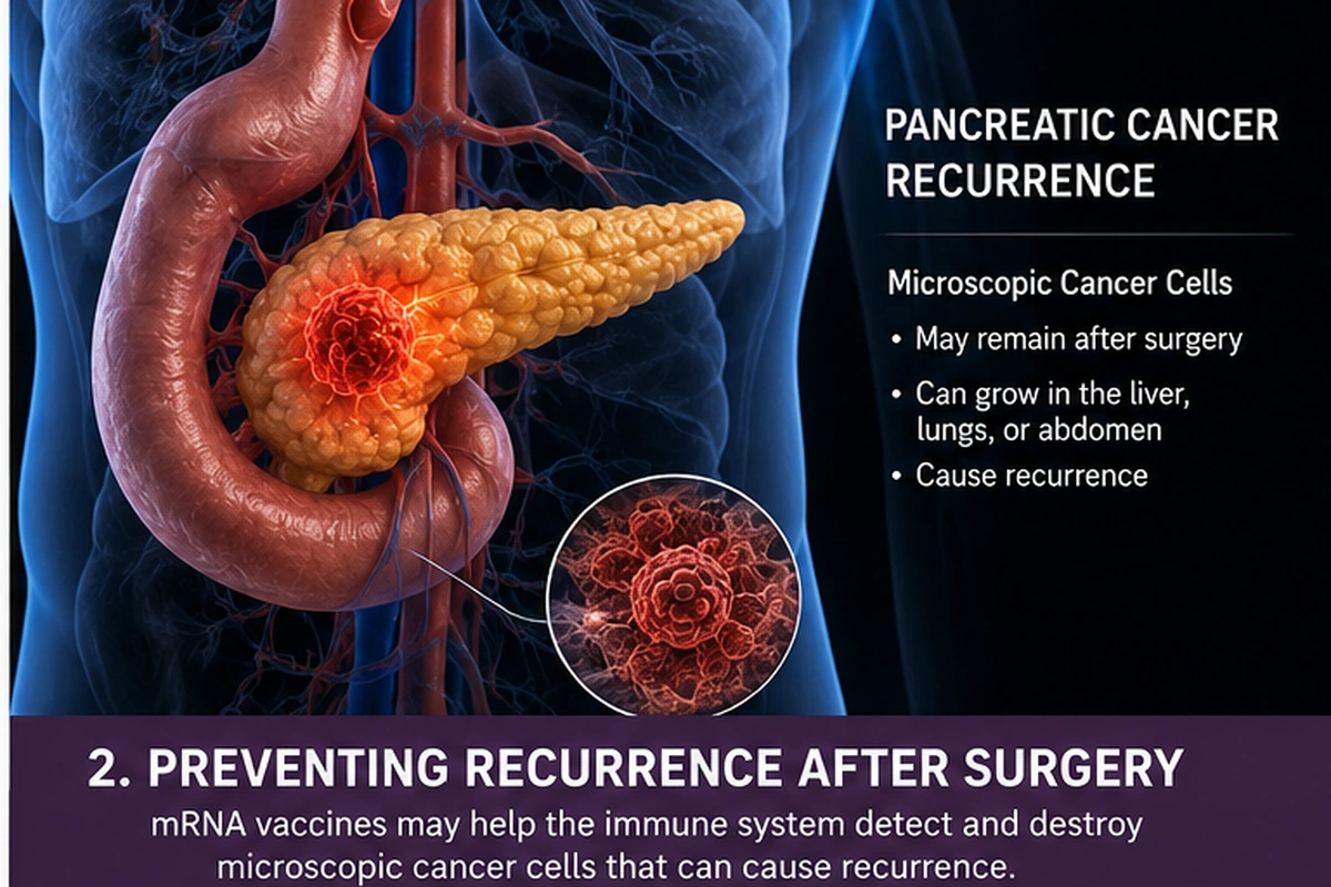 Pancreatic Cancer Mrna Vaccine Research: Can Vaccines Prevent Recurrence? 2 Pancreatic cancer recurrence after surgery