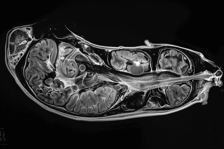 CT scan showing subtle pancreatic cancer recurrence after treatment