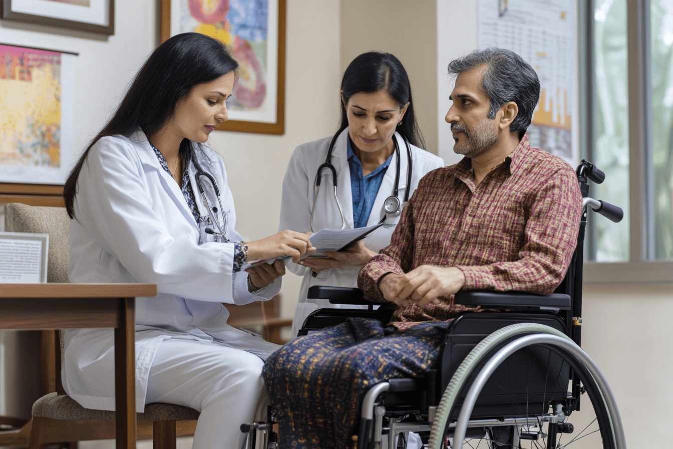 Report based als ayurvedic treatment