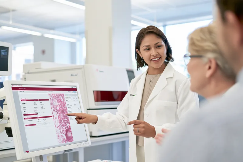 Thalassemia Major Vs Minor Vs Intermedia: Symptoms, Blood Reports, Risks And Treatment Differences 6 Thalassemia blood test report review showing cbc, hplc and peripheral blood smear assessment.