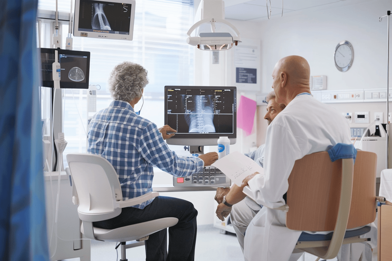 Urgent hospital care esophageal cancer spread