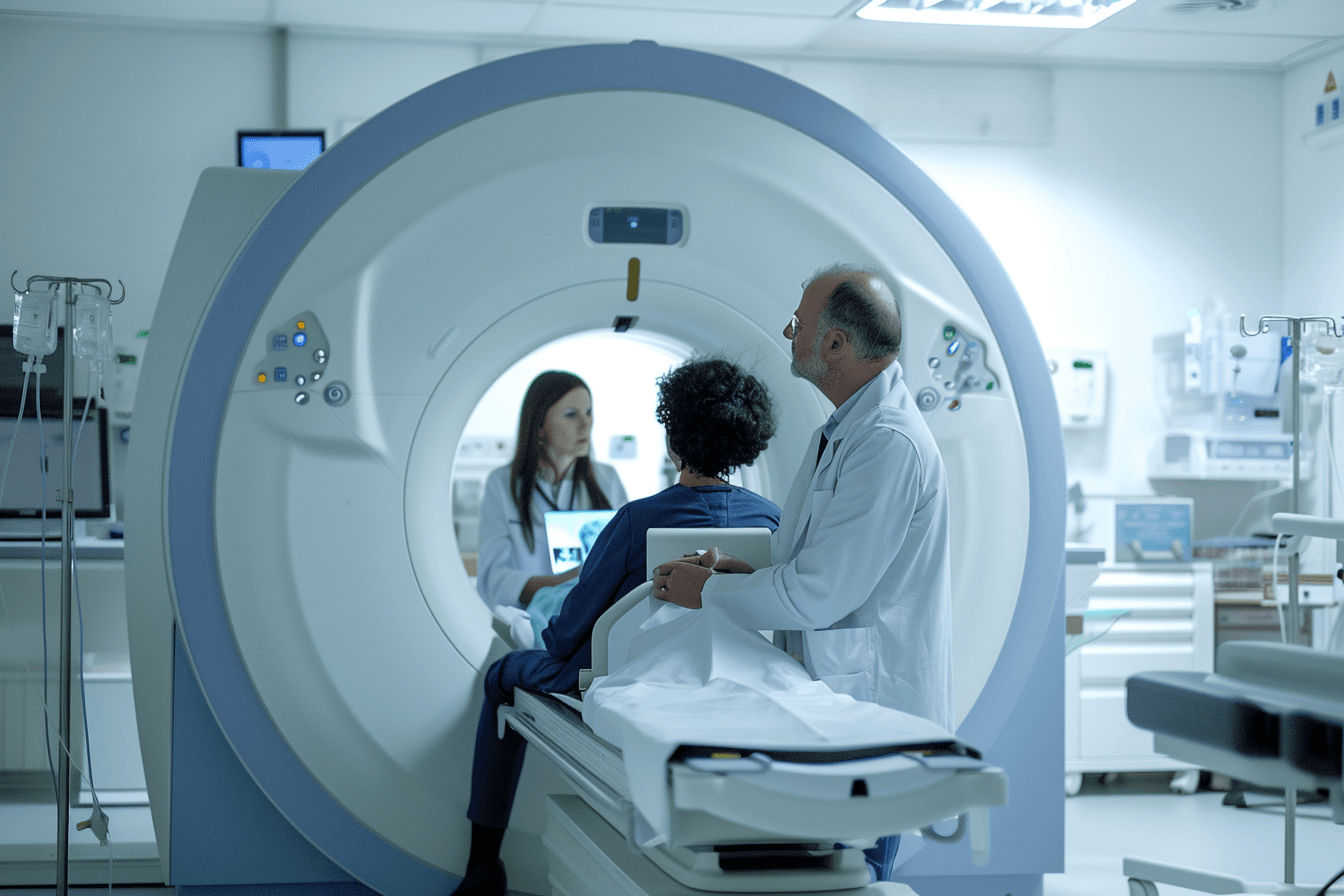 Doctor explaining importance of pancreatic cancer recurrence during follow-up